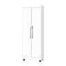 Armário Multiuso Organizador Sapateira Texas 1,80 C Chave Branco J&A Móveis - 1