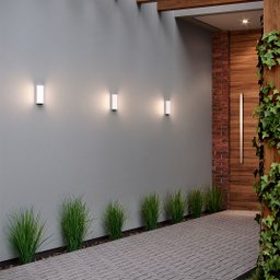 Arandela Led Scalenus 12w 6500k Branco Frio Bivolt Branco - 2