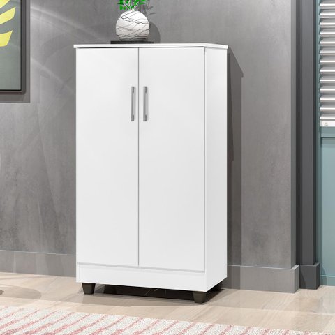 Armário Smart Organizador Multiuso 2 Portas e 3 Prateleira J&a Móveis