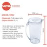 Jarra Fresc 2,5l Fumê em Policarbonato Linha Tendência Vem - 5