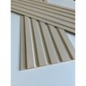 Painel Ripado Compacto 274x25cm Larg. 4 Unid. - Mdf - Areia - Talatto - 4