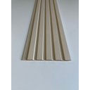 Ver imagem 3 de Painel Ripado Compacto 274x25cm Larg. 4 Unid. - Mdf - Areia - Talatto