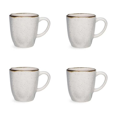 Conjunto de Canecas 04 Peças Ryo Maresia 260 ml Oxford
