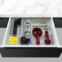 Ver imagem 3 de Organizador Multiuso Modular Gavetas Acrílico Kit de 7 peças
