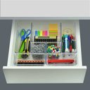 Ver imagem 4 de Organizador Multiuso Modular Gavetas Acrílico Kit de 7 peças