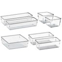 Ver imagem 1 de Organizador Multiuso Modular Gavetas Acrílico Kit de 7 peças