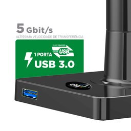 Suporte Monitor Articulado C/ Pistão a Gás 22 a 40' - Elg - 5