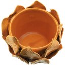 Ver imagem 2 de CACHEPÔ 11x13x13cm CERÂMICA AMARELO