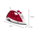 Ver imagem 2 de Ferro a Vapor Antiaderente Essentialgliss 1100w Fmq Arno Rosa e Branco 220v
