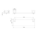 Ver imagem 3 de Prateleira Inox Black BL6014 Ducon Metais