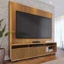 Ver imagem 2 de Estante Painel para TV 75 pol LED 200cm Yarden C04 Freijó - Lyam Decor