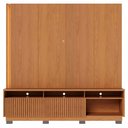Ver imagem 3 de Estante Painel para Tv 75 Pol Led 200cm Yarden C04 Freijó - Lyam Decor