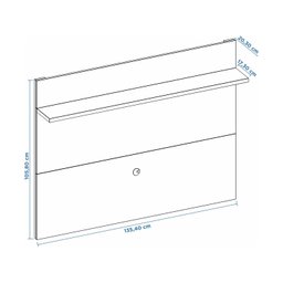 Painel para TV até 50 Polegadas NT 1185  - 4
