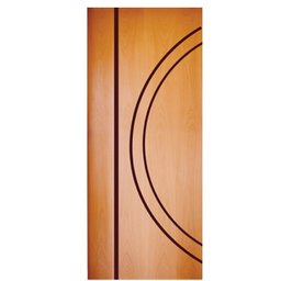 Folha de Porta em Madeira Semi Oca HDF Frisada 8 210x110cm Mapaf - 2
