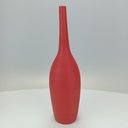 Ver imagem 6 de Vaso Decorativo Enfeite Planta Aparador Garrafa Cerâmica 42x12x12cm Terracota