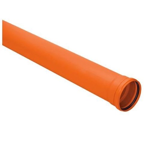 Silentium Tubo 75mm Amanco Laranja PVC Esgoto Hidraulica Ins