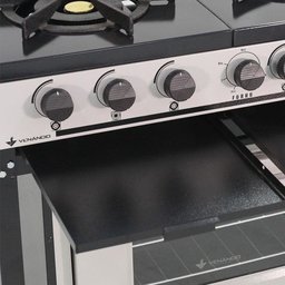 Fogão Industrial com Forno 2 Bocas Duplas Bravo BR2BF Azul - Venâncio - 3