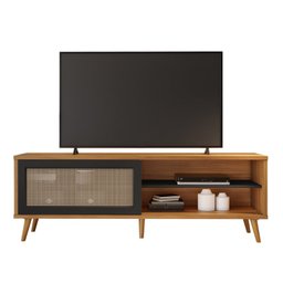 Rack para TV até 60 Polegadas 1 Porta com Rattan Palhinha NT 1175 - 2