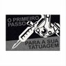Tapete Capacho o Primeiro Passo para Sua Tatuagem 60x40 Cm.:cinza - 8