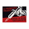 Tapete Capacho o Primeiro Passo para Sua Tatuagem 60x40 Cm.:cinza - 7