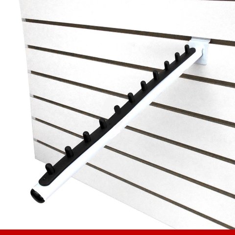 Expositor de roupa rt painel kit 10 pç:Branco