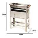 Ver imagem 3 de Churrasqueira para Espetinho Churrasquinho Inox
