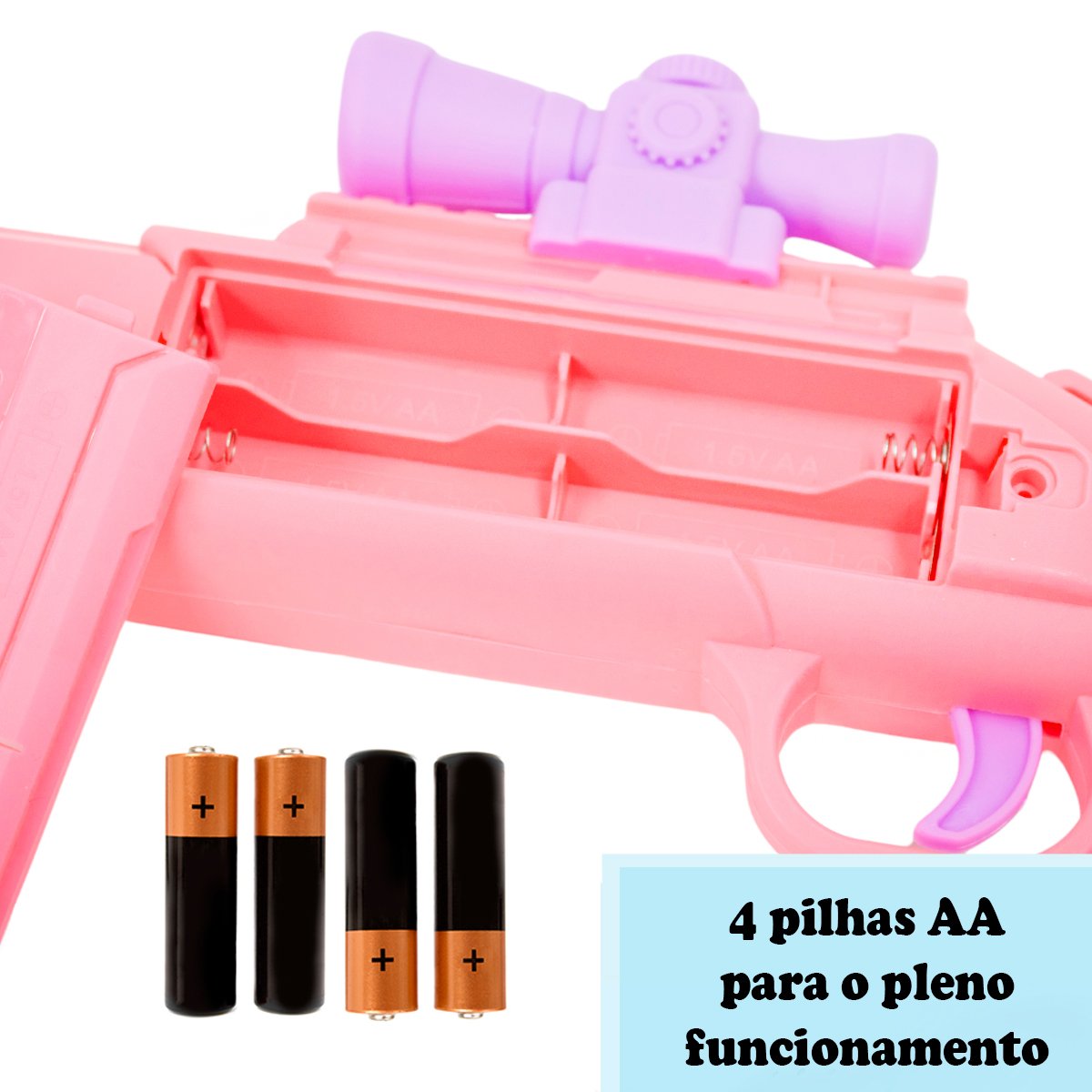 Bolas Sabão Maquina Eletrica Brinquedo Lança Bolhas:rosa - 4