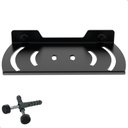 Ver imagem 3 de Kit Acessórios Para Banheiro Preto Fosco 5 Peças Zmt