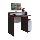 Ver imagem 2 de Mesa Gamer Escrivaninha Power 100cm Preto