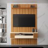 Painel Ripado Zigzag para Tv até 60 Polegadas Roma com Nicho 135cm - 1