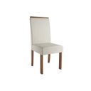 Ver imagem 6 de Conjunto Sala de Jantar Mesa Livia Redonda 100cm Tampo Vidro/mdf com 4 Cadeiras Livia