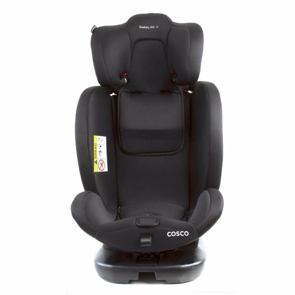 Cadeirinha de Carro Evolutty 360° X 0 a 36kg com Isofix Cosco Preta - 9