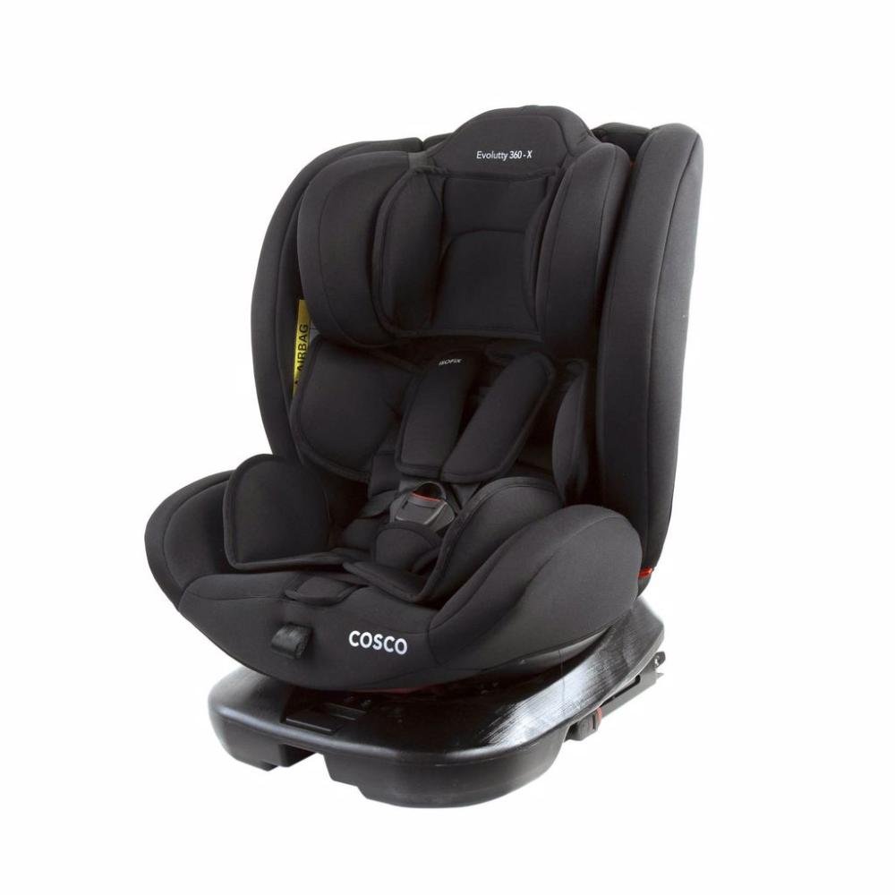 Cadeirinha de Carro Evolutty 360° X 0 a 36kg com Isofix Cosco Preta - 6