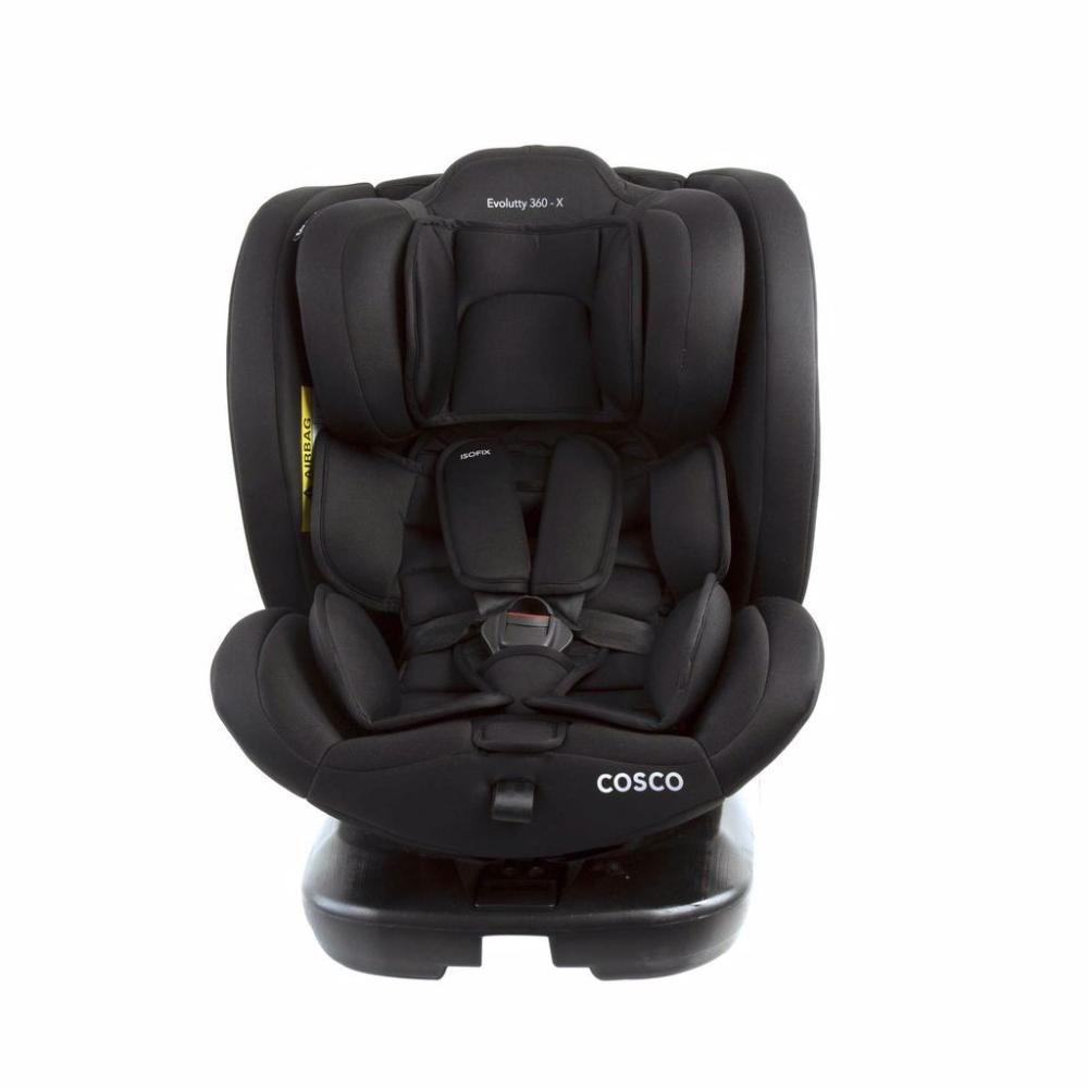 Cadeirinha de Carro Evolutty 360° X 0 a 36kg com Isofix Cosco Preta - 7