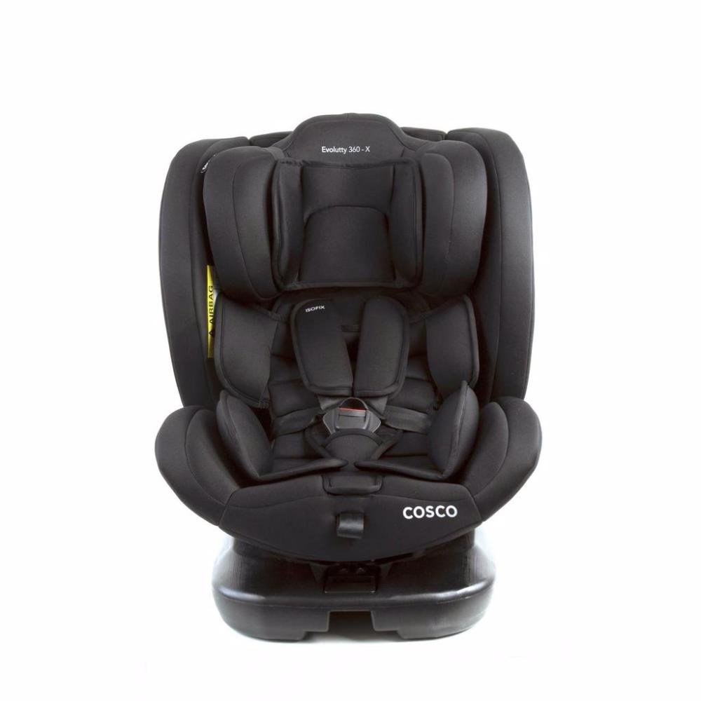 Cadeirinha de Carro Evolutty 360° X 0 a 36kg com Isofix Cosco Preta - 4