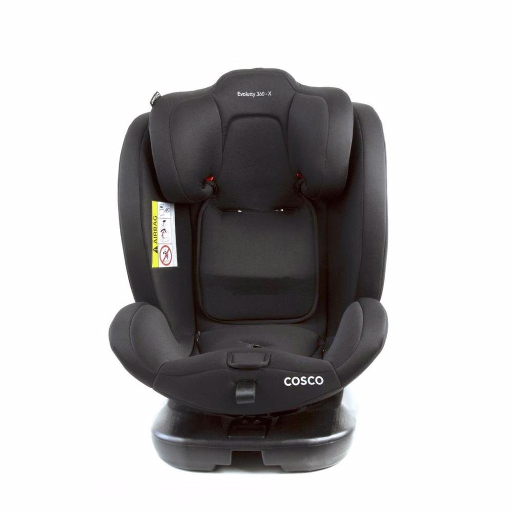 Cadeirinha de Carro Evolutty 360° X 0 a 36kg com Isofix Cosco Preta - 8