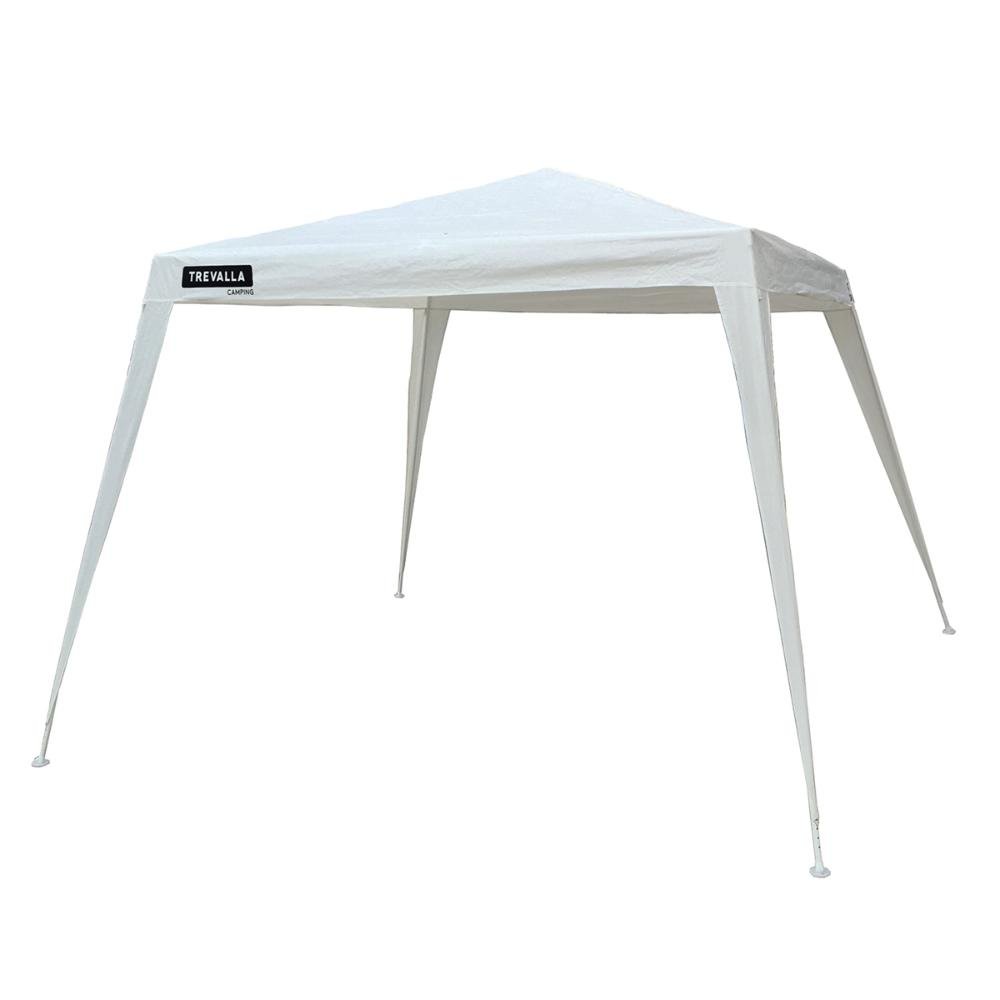 Tenda Gazebo Trevalla Ráfia Base 3x3 Metros Branca - 2