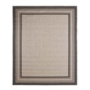 Ver imagem 1 de Tapete Sala Sisal Eco-nature Moldura 56 Chumbo 2,50x3,00m