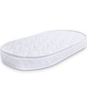 Colchão Berço BF para Moisés Oval de Infantil Bebê Antialérgico 138x68x10cm  - 2