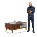 Ver imagem 4 de Mesa de Centro Retangular com Nicho Ibiza Yescasa