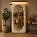 Ver imagem 2 de Espelho Malta - Linha Trama - - Nude - Boucle - 160x70