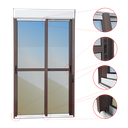 Ver imagem 3 de Porta Correr Integ.2F.Móv.220 x 150 Elite c/Fecho Autom V.Ref.Mix Corten Brimak