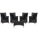 Ver imagem 1 de 4 Poltronas e 1 Mesa Igapó em Alumínio Pintura Fendi Corda Náutica Estofado 12