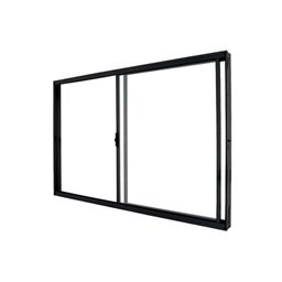 Janela de Alumínio de Correr 100x150cm 2 Folhas Vidro Liso C.R.V  - 2