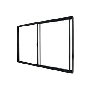 Janela de Alumínio de Correr 100x150cm 2 Folhas Vidro Liso C.r.v