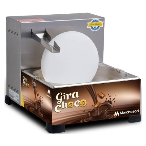 Derretedeira Cascata Giratória 5kg Gira Choco com Uma Roda GC1151 Marchesoni 110V