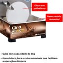 Ver imagem 4 de Derretedeira Cascata Giratória 5kg Gira Choco com Uma Roda GC1151 Marchesoni 110V