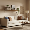 Ver imagem 1 de Prateleira de Parede Escritório Mão Francesa Piatina 30x60cm