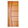 Folha de Porta em Madeira Semi Oca Hdf Frisada 186 210x102cm Mapaf - 2