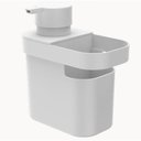 Ver imagem 1 de Dispenser Detergente Organizador Pia Trium 650 Ml Branco ou Dt550